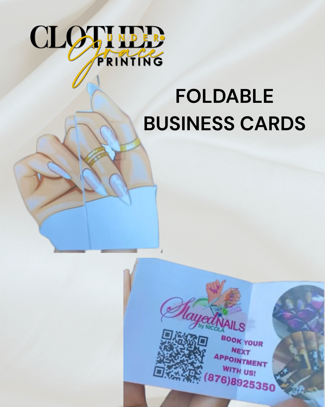 FOLDABLE PROMO BUSINESS CARDS