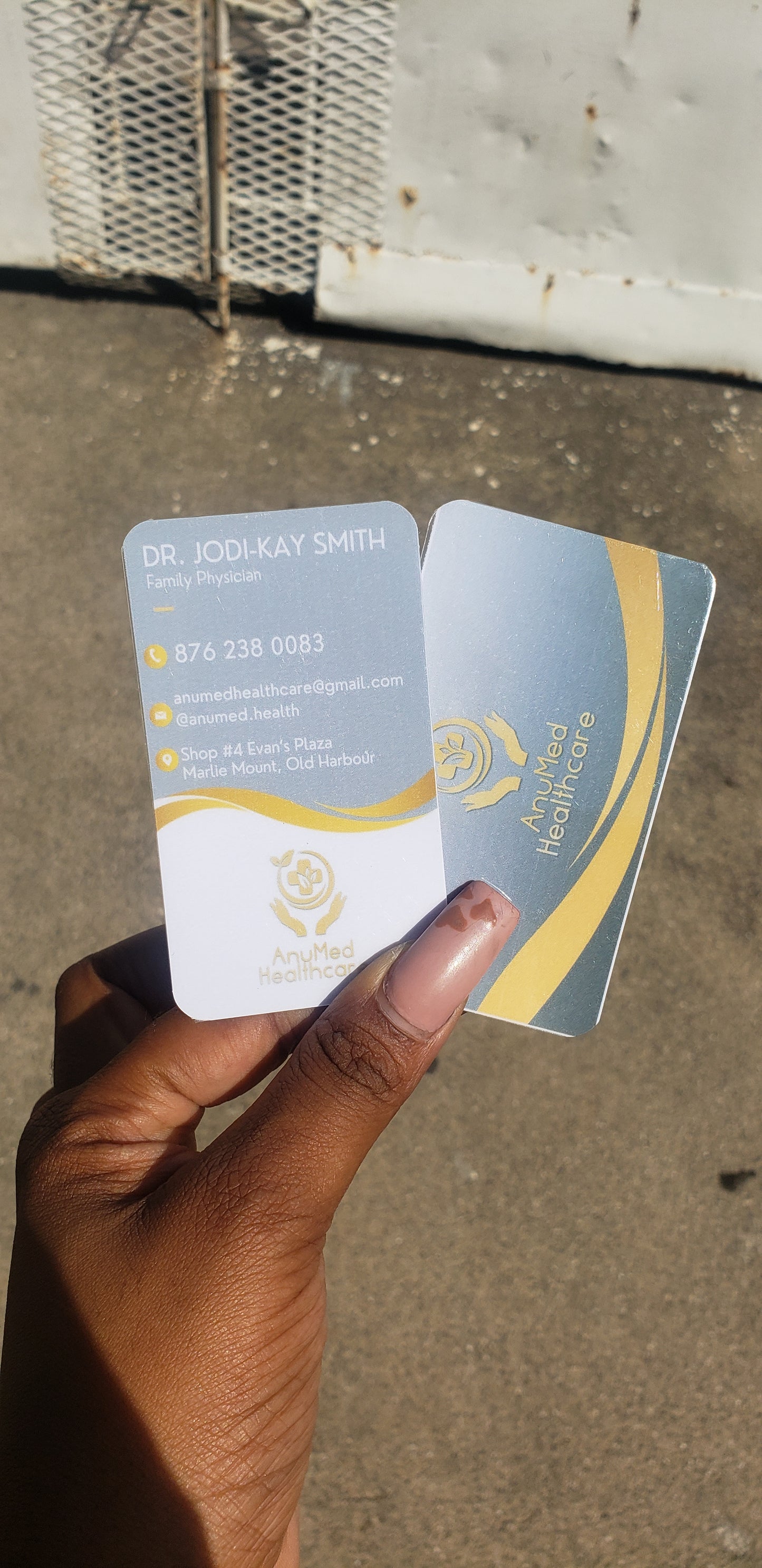 Print Only Business Card