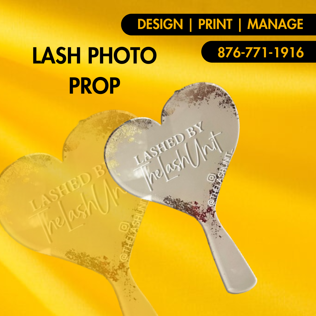 LASH PHOTO PROP