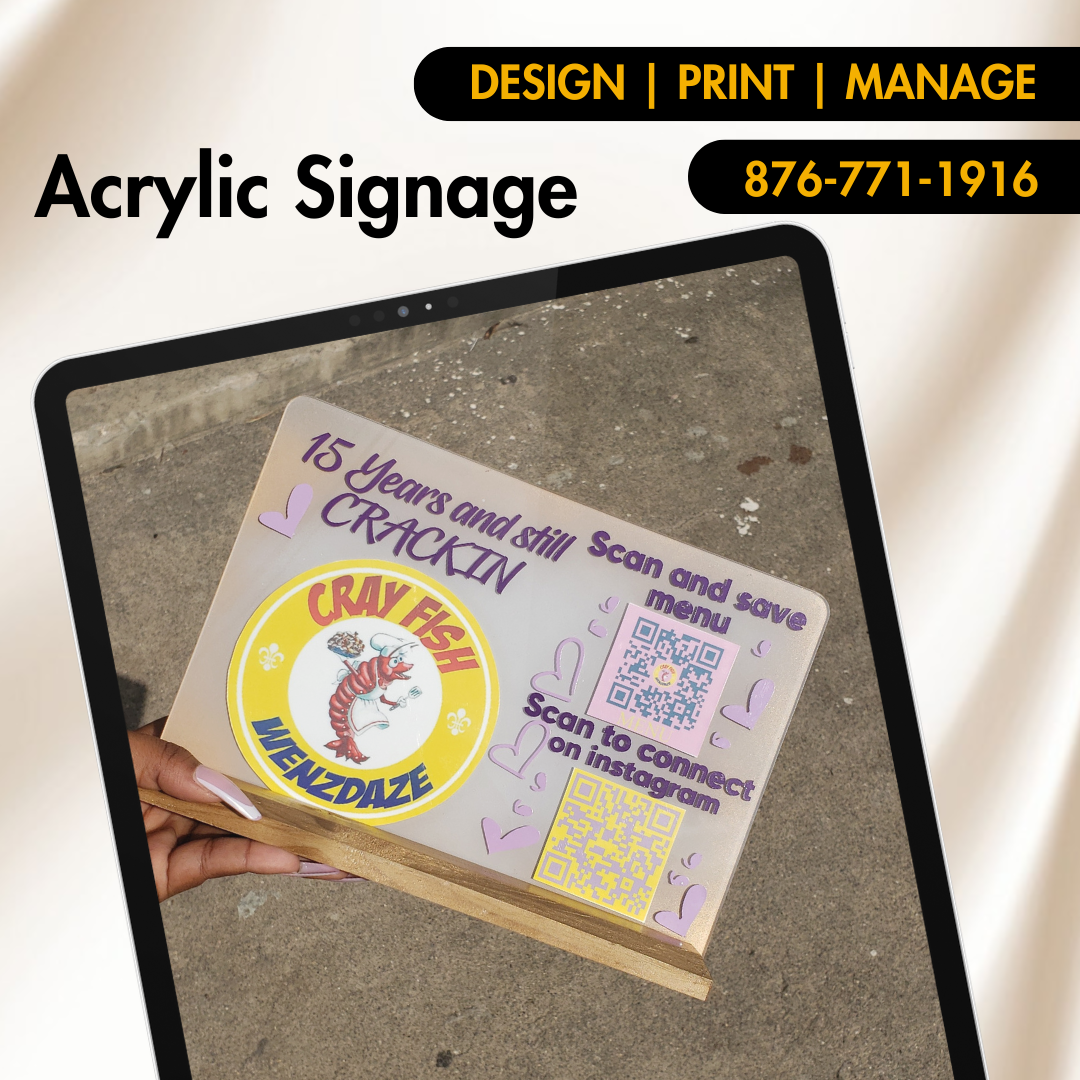 Acrylic signs