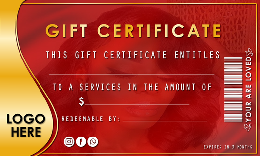 Gift Certificate