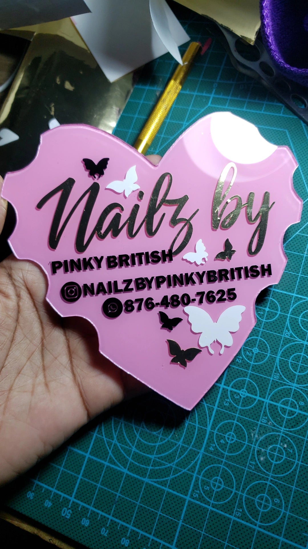 NAILFIE PHOTO PROP